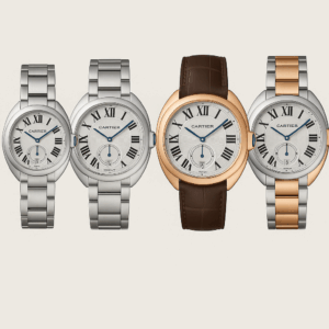 image of Clé de Cartier 31mm, Clé de Cartier 35mm Steel,Clé de Cartier 35mm Rose Gold, Clé de Cartier 35mm Two-Tone